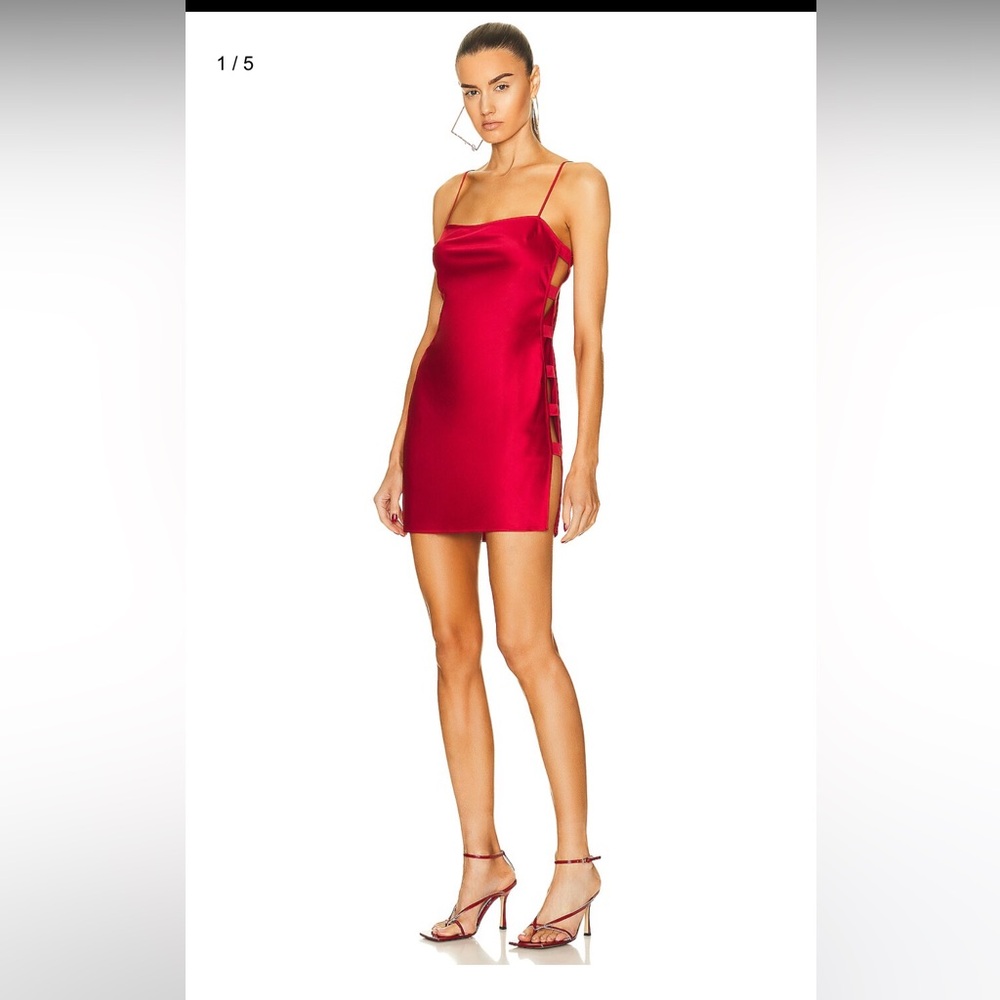 FLEUR DU MAL Eco Luxe Love Bound Slip Dress
